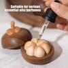 Portable Fragrant Wood Diffuser Solid Wood Aroma Diffuser Creative Fragrance Ornament  Yoga Room