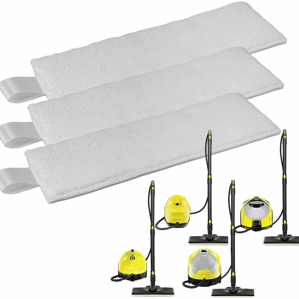 Comfortable Microfibre Cloth Pads Accessories Perfect For Karcher Easyfix White Mop