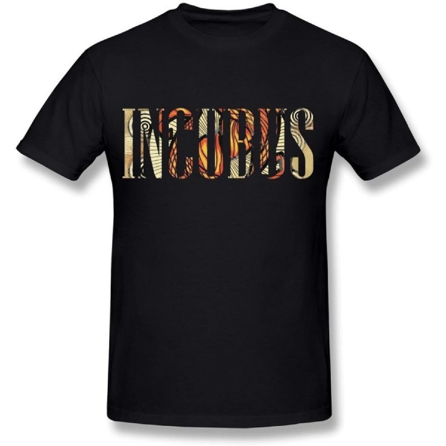 Мужская футболка с логотипом группы Incubus M разноцветный