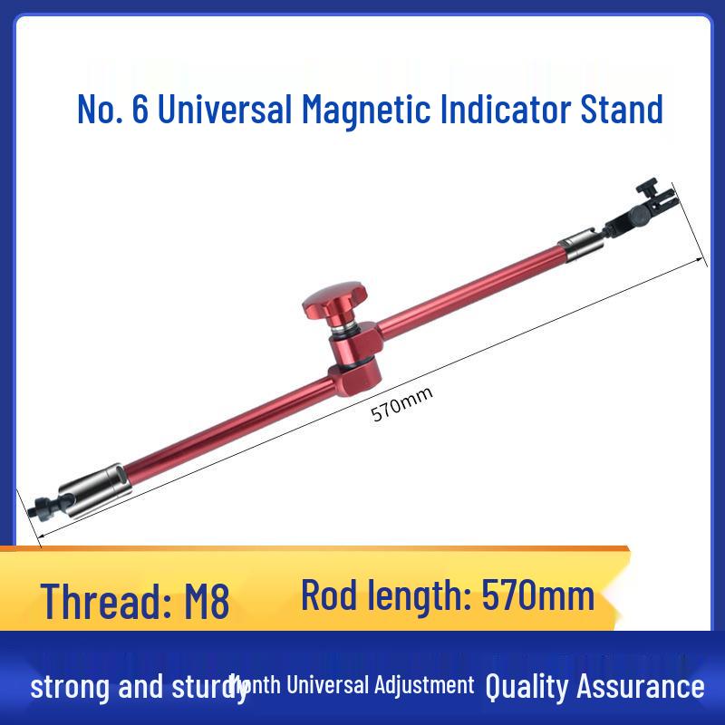 Universal Magnetic Dial Indicator Holder with Fine Adjustment Lever