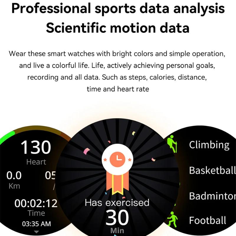 Ceas inteligent nou pentru femei Ecran AMOLED Afișare permanentă a orei NFC IP68 Rezistent la apă Sport Apel Ceas inteligent pentru femei Pentru Huawei Xiaomi Apple