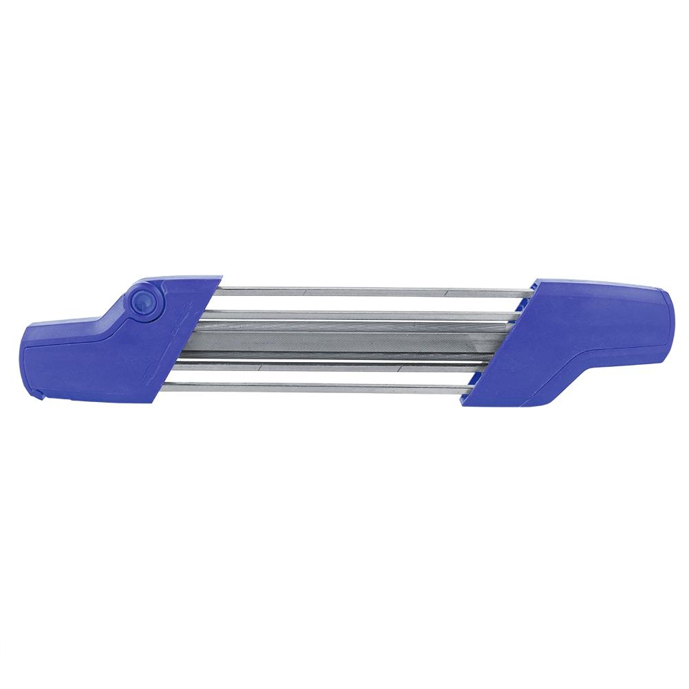 5,2 mm Handheld 2 in 1 Kettensägenschärferfeile Passend für STIHL 5605 750 4303 3/8 Zoll P und 0,325Blau