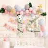 40 Inch White Foil Balloon Number 22,Crown 22th Birthday Party Decorative Balloons,Number Large Numbers Balloon 22,Girls Boys 22th Birthday
