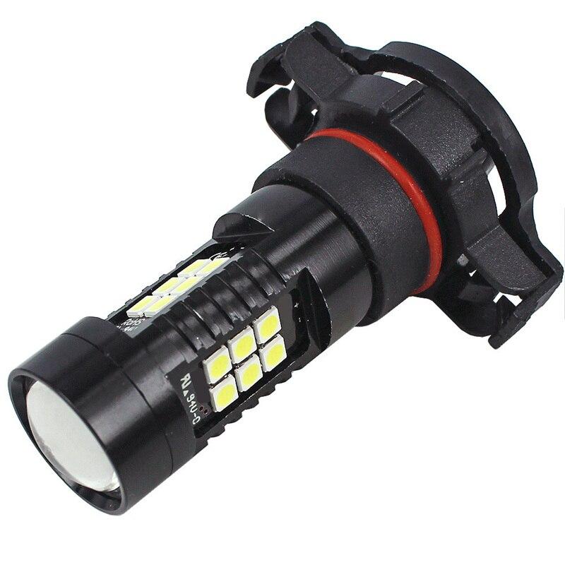 For Peugeot 208 12-19 2008 13-19 3008 09-16 207 09-12 Citroen C3 C4 2pcs/lot CANBus 21SMD PSX24W LED Daytime Running Light DRL