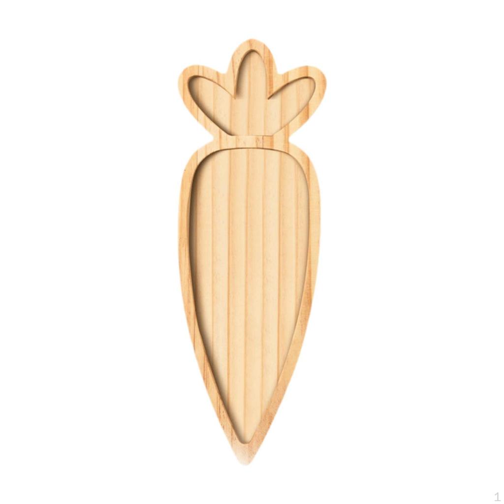 Wooden Serving Platter Cute Dining Plate Table Centerpiece Decoration Tableware Charcuterie Board