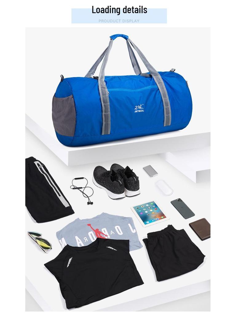Large Capacity Waterproof Travel Bag - Foldable, Portable Fitness and Luggage Storage