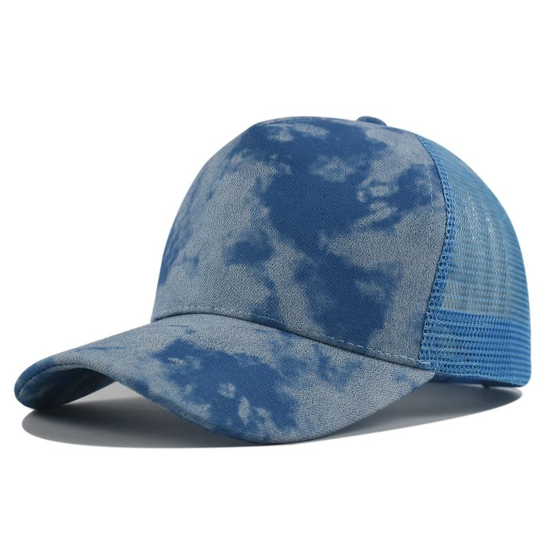 New Summer Mesh Baseball Cap Women Men Solid Suede Cap Patch Snapback Hat Casual Breathable Unisex Street Hip Hop Trucker Caps
