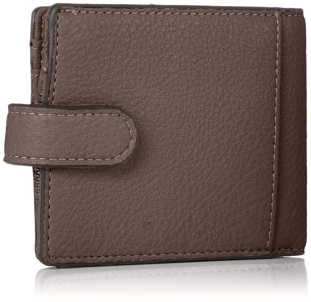 [ARROWS&Company Ltd.] Bamboo Bifold Mini Wallet, Gray (6K245-GY)