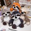 Kawaii Raccoon Plush Toy Lovely Raccoon Cute Soft Stuffed Animal Doll Pillow Sleep Toy For Girl Children Kids Baby Birthday Gift