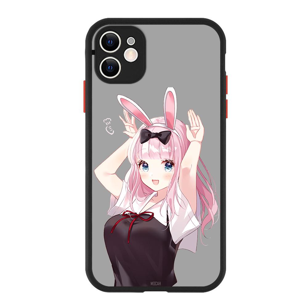 Liebe ist Krieg Anime Fujiwara Kaguya Luxus Mattes Handyhülle Für iPhone 13 14 12 11 Pro Max XR XS X 7 8 Plus Silikon Bumper Hülle