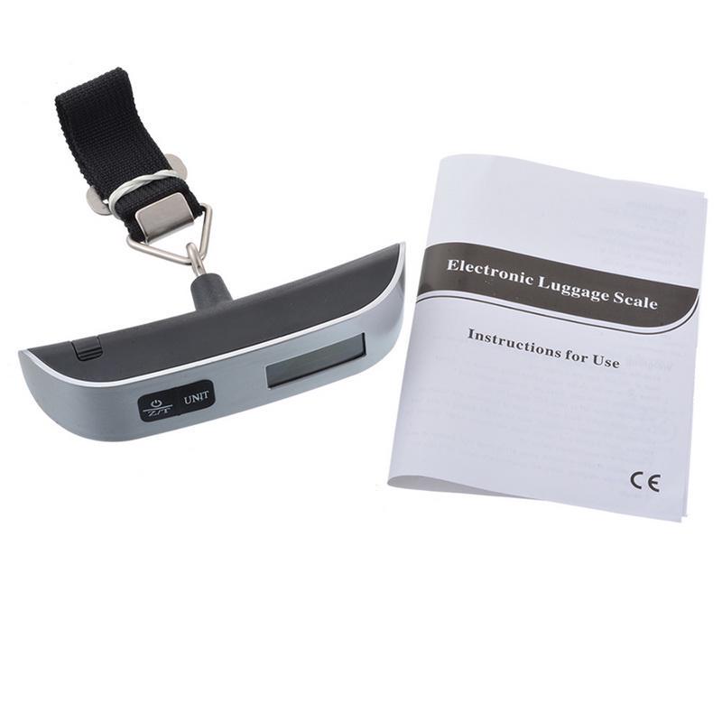 Buy 50kg X 10g Digital Lcd Handheld Luggage Baggage Weight Scale