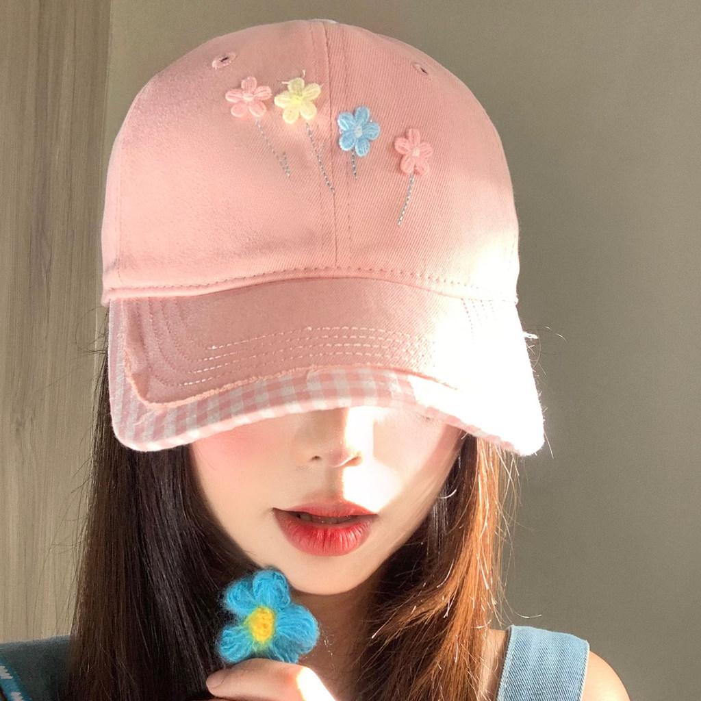 Cotton Summer Cap For Women With Wide Brim Sunshade And Adjustable Fit Perfect For Casual Wear