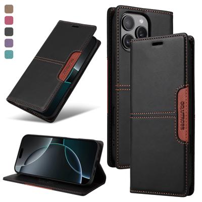 Luxuriöse Ledertasche für Sony Flip Folio RFID-blockierende Brieftasche mit Ständer, Schutzhülle, Holster für Sony Xperia 5 VI/Xperia 10 VI/Xperia 1 VI