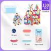 Dynamic Magnetic Building Blocks - Educational & Interlocking Play Set