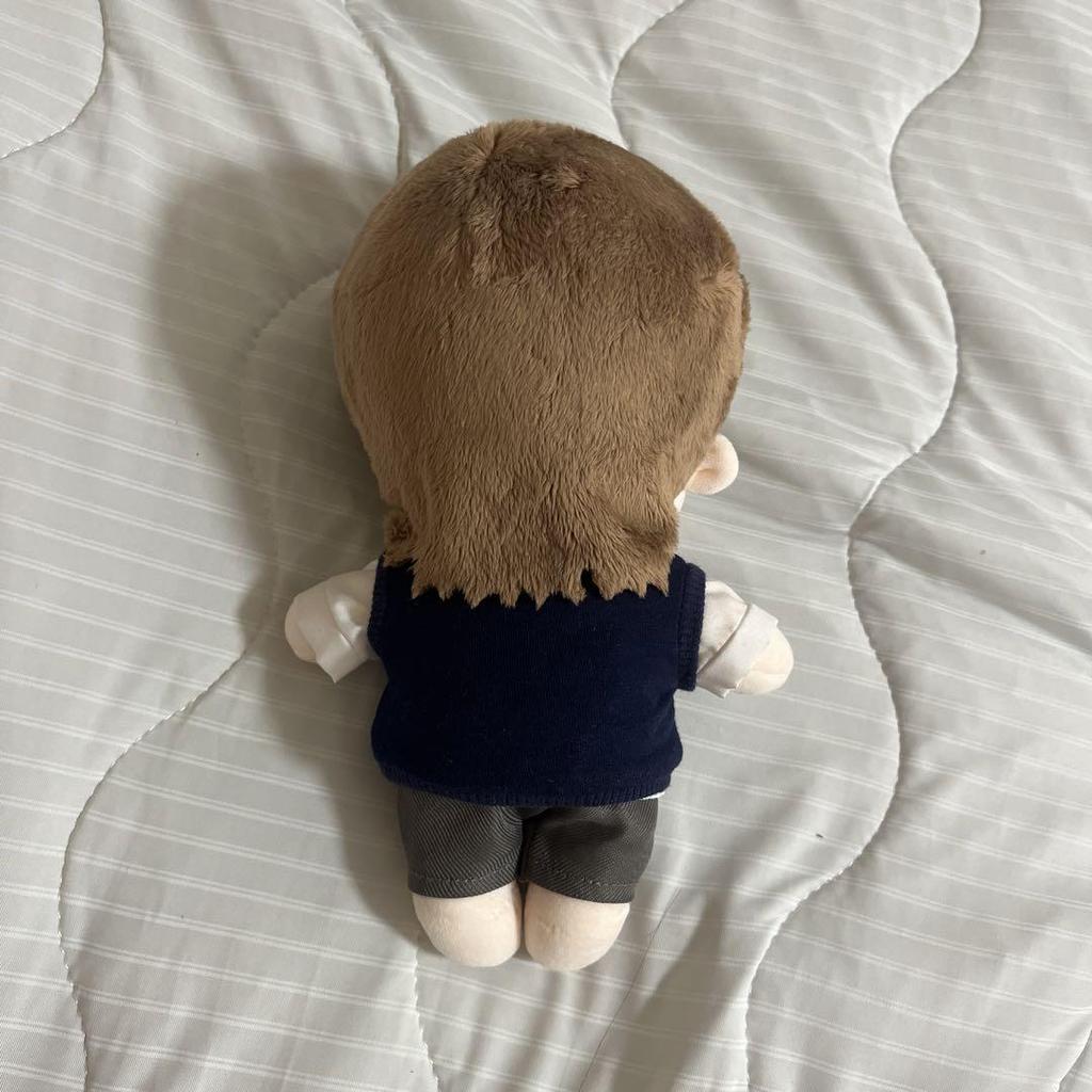 [USED] TXT Kang Tae-hyun Plush Toy (with Hanlim High School Uniform)
