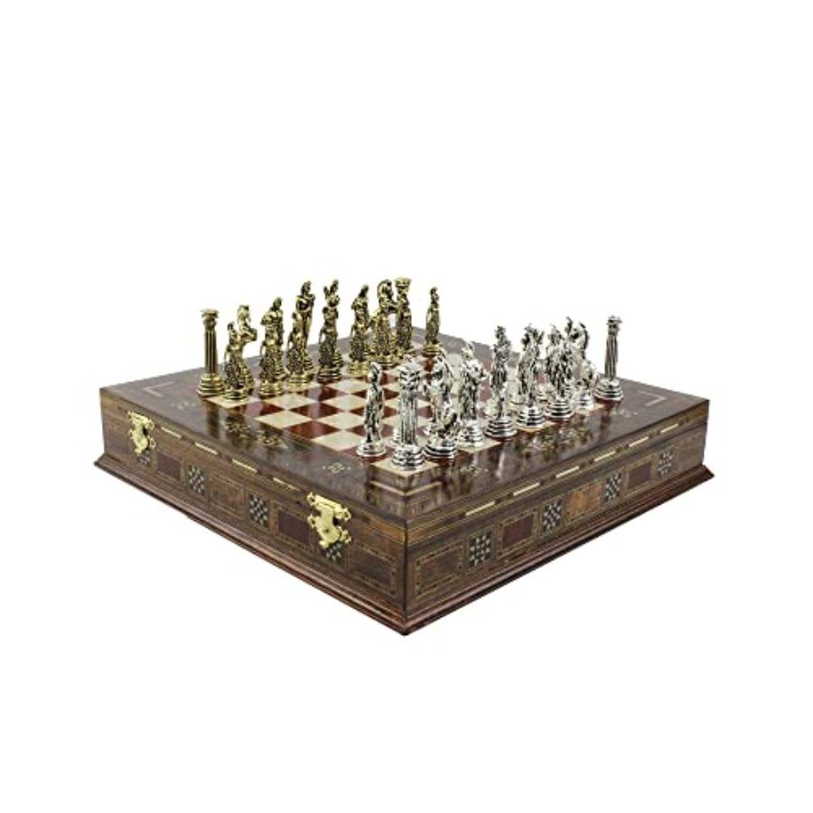 

11 Inches Custom Chess Set for Personalized Gift Idea for Son Husband Father and Anyone on Birthday Anniversary and Any Special United States