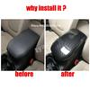 For Toyota RAV4 RAV 4 XA50     23 ABS carbon center control Storage box armrest panle cover interior accessories