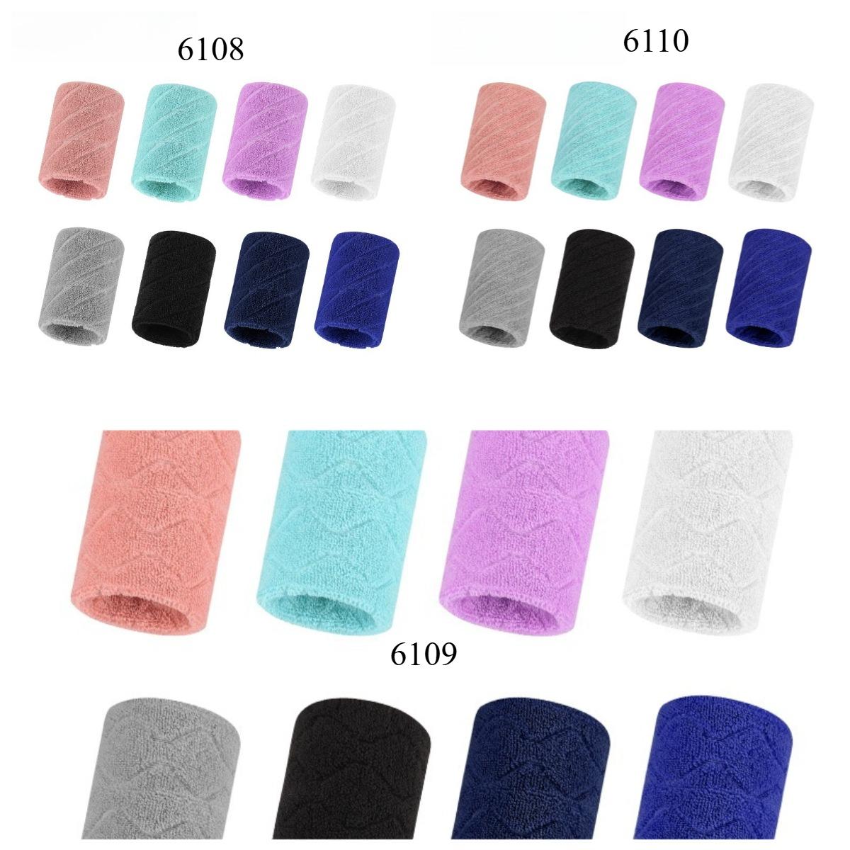 

Sports Wrist Guards Outdoor Basketball Tennis Badminton Fitness Training Wrist Guards Double-sided Sweatband 6110