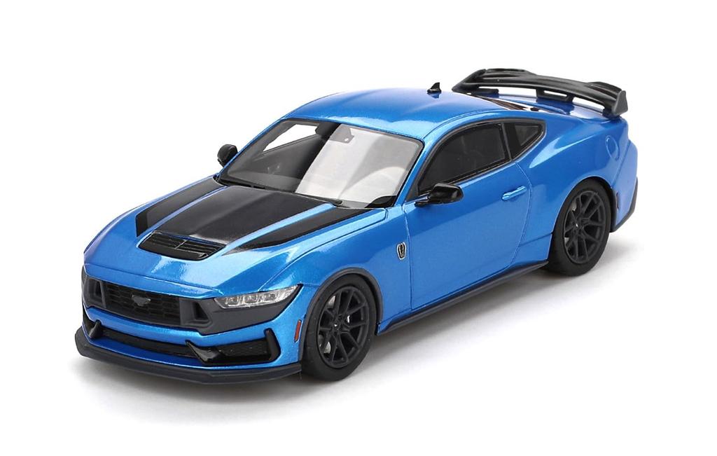 TSM MODEL Scale Ford Mustang Dark Horse 2024 Grabber Blue TSM430836 1/43 (Finished Model)