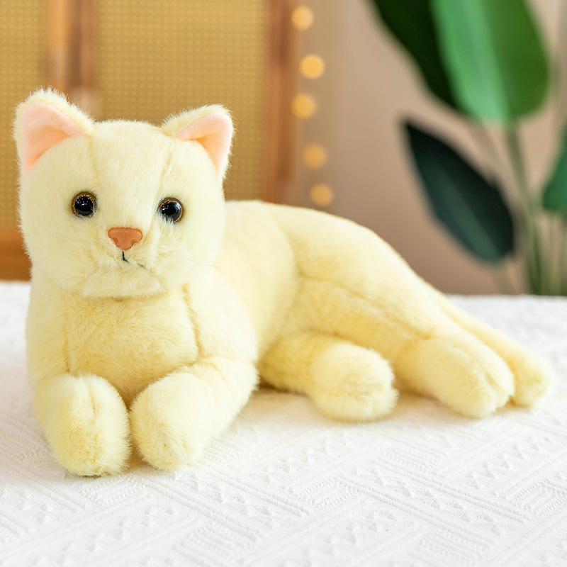 

Cute Cat Doll Plush Toy Pet Kitten Home Car Ornaments Children s Gift 30 cm 0.17kg