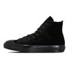 Converse All Star Velvet Hi Comfortable Thin Sole Non-Slip Wear-Resistant High-Top Skate Shoes Unisex Sneakers Black 31313321