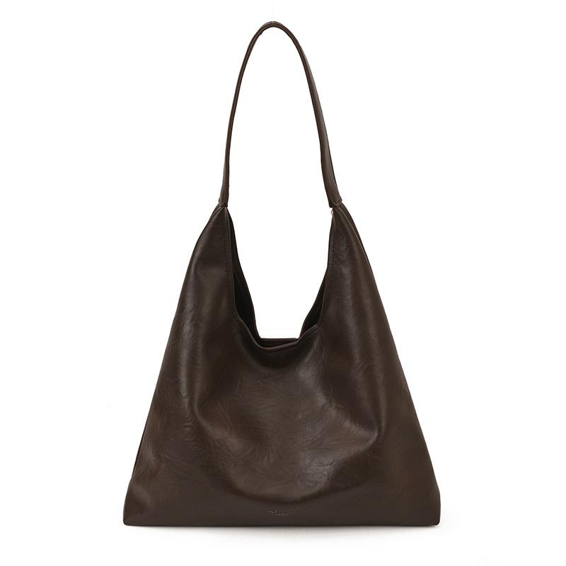 Large Capacity Bag Women's Fashion Versatile Shoulder Bucket Bag High-end Texture Child and Mother Class Commuter Tote Bag