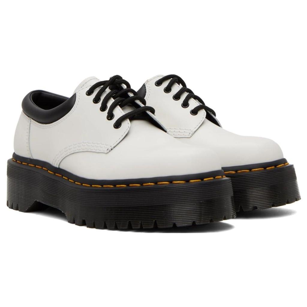 Dr. Martens 8053 Leather Comfortable Versatile Low-Top Casual Shoes Unisex Casual Shoes White 30884100