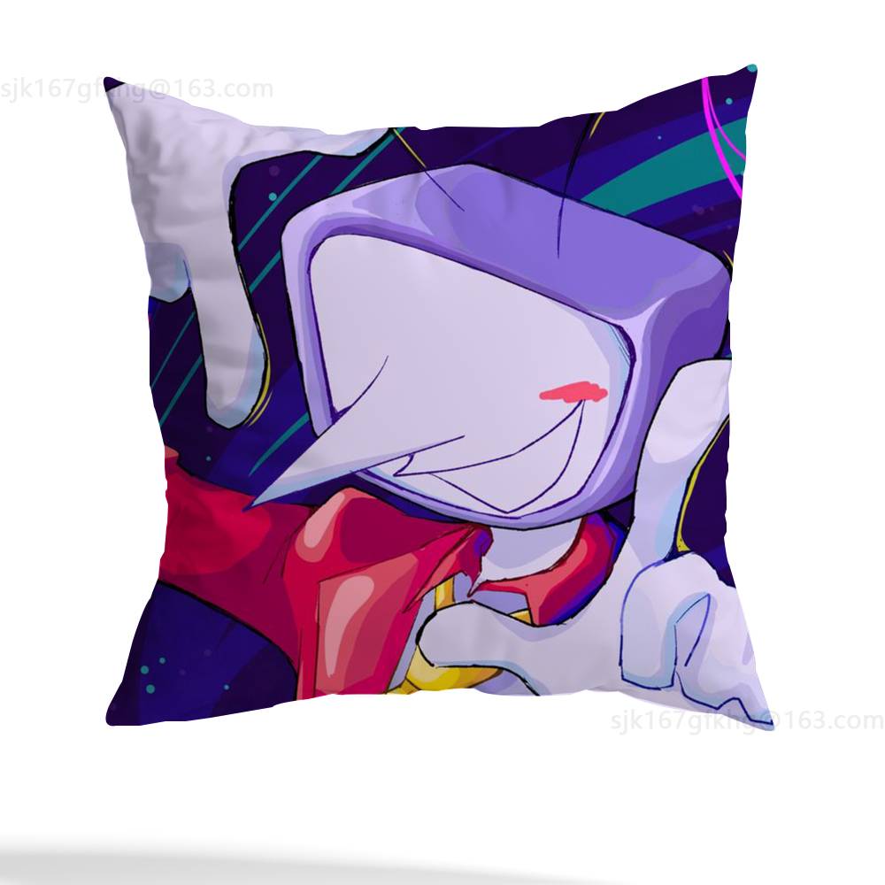 D-Deltarune Kris Игровой Наволочка Наволочка Гостиная Диван Чехол для Подушки Подходит для Дома Спальни Украшение Комнаты 12x12Inch