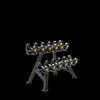 WEZHO Double Layer Dumbbell Rack