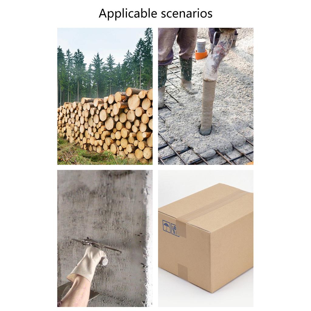 High Sensitivity Wood Moisture Meter Pin-Type Water Leak Detector Digital Moisture Tester with Backlight LCD Display