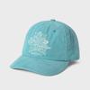 ThIs Is Never That Flower Emblem Cap Teal