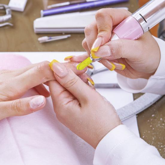 1 Box Professional Nail Grinding Rings Thickened Portable Easy Carry Widely Use Nail Drill Bits Manicure Tool