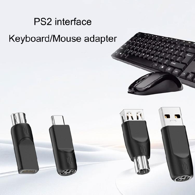 Type C USB to for 2 Interfaces Adapter Convenient Installation Features Enhances Productivity on Computer Host Systems