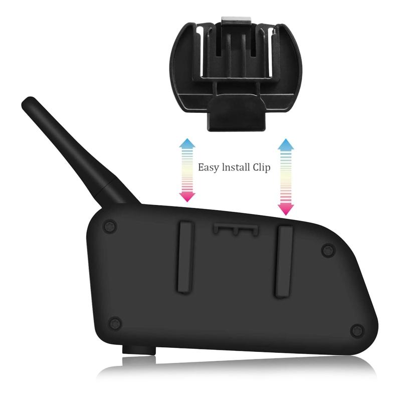 Motorcycle Helmet Bluetooth-compatible Intercom Clip Mounting Bracket for V6 V4