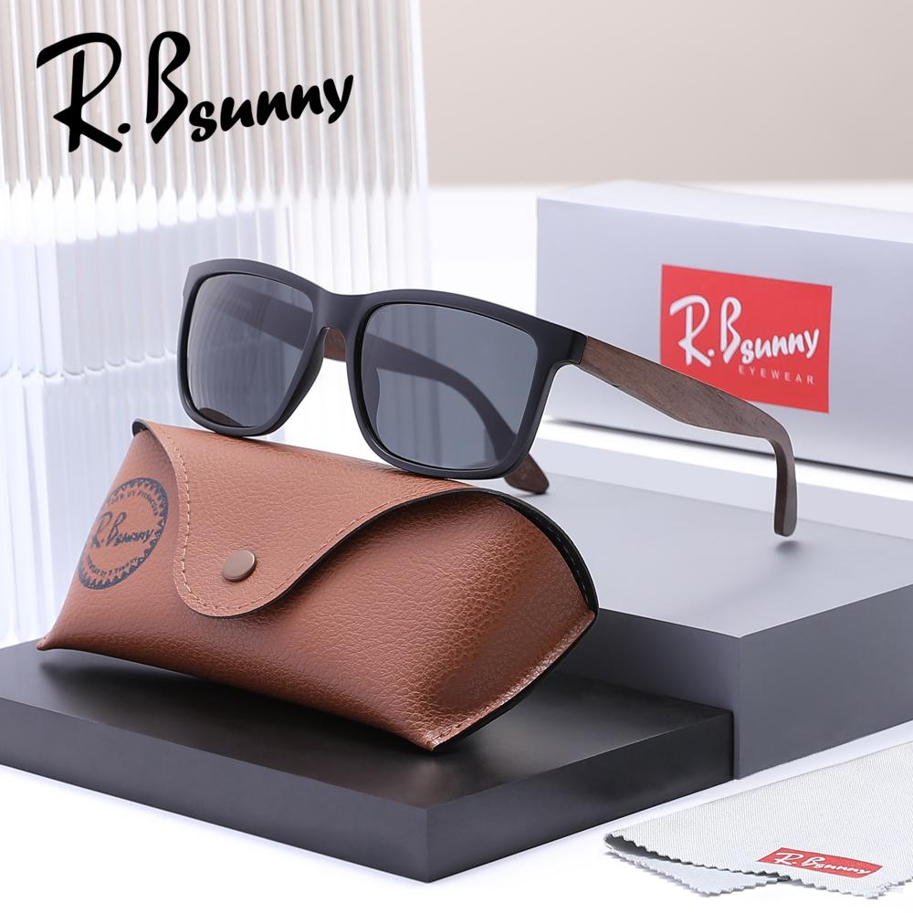 R.Bsunny Original Outdoor Sports Polarized Sunglasses Men Women UV400 Anti-Glare Driving Glasses Trendy Casual Luxury Vintage Eyewear