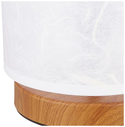 Ohm Electric Table Lamp, Japanese-Style Stand, Cylindrical Type, [Product Number] 06-1394 TT-WN10AW, White