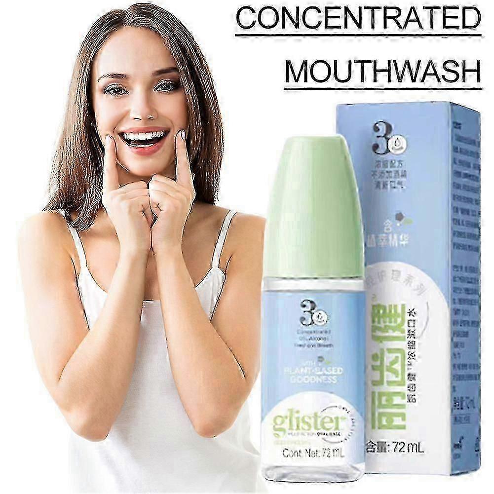 Amway Glister Collutorio Concentrato - Flacone da 72 ml per Freschezza Orale