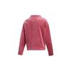 adidas Originals Mock Sweat Logo Print Crew Neck Drop Shoulder Regular Fit American Sports Sweatshirt Women Sweatshirt Purple GV2923