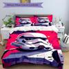 3Pcs Star Wars Stormtrooper Artwork Bedding Set Soft Fabric Duvet Cover Pillowcases Home Christmas Xmas Halloween Gift 1 Duvet Cover 2 Pillowcase N150