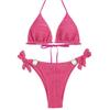 Women's European & American Sexy Solid Color Bikini Swimsuit