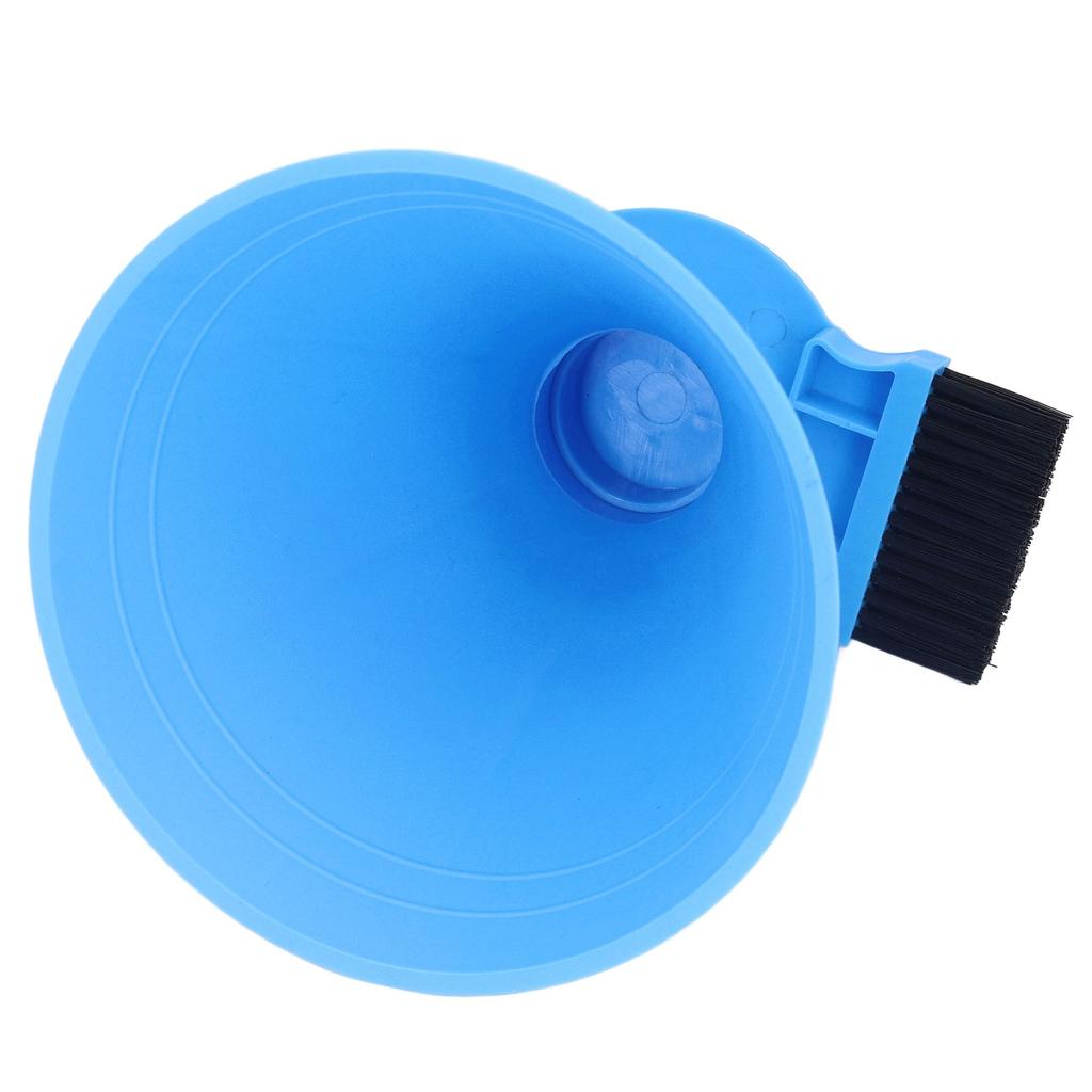 Eiskratzer Plastikkegel Multifunktionaler Trichter Schneeräumer mit Bürste für Autoscheibe