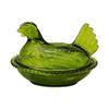 Plastic Hen on Nest Dish Candy Bowl Nesting Hen Covered Trinket Box for Snacks Dessert Easter Farmhouses Desktop Decors