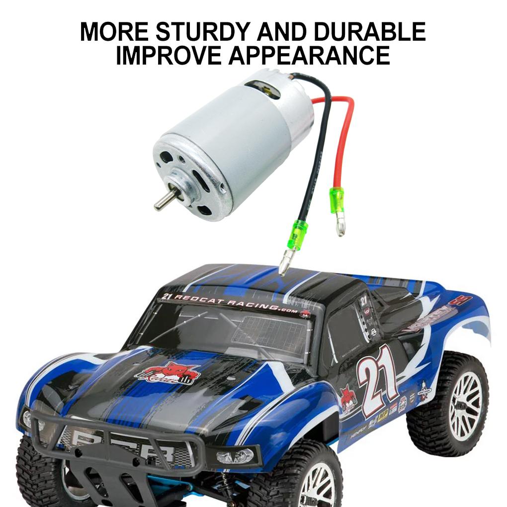 RCGOFOLLOW 1pcs Steel Waterproof Brushed Motor For 1/10 Rc Brushed Motor Scale RC Car Part RC Car Accessories
