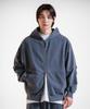 Psshopper Pigment Small Logo Zip-Up Hoodie [Navy]