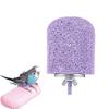 Resin Bird Perch for Claw & Beak Grinding, Anti-Scratch Parrot Standing Stick, Durable Foot Health Trimmer for Budgie Cockatiel Cage Accessories