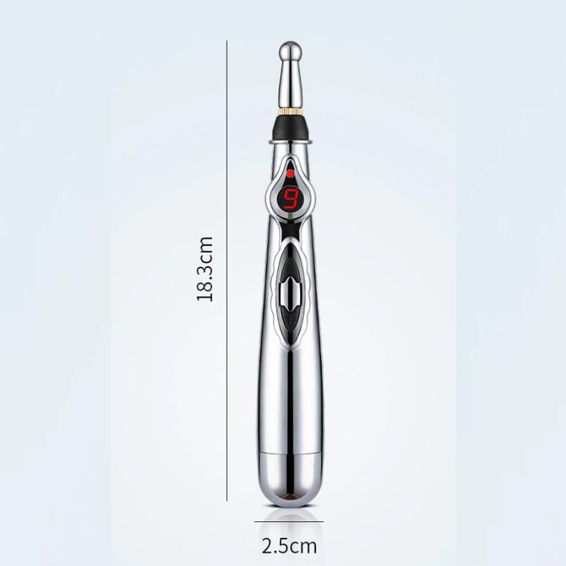 Electronic Acupuncture Massage Pen Lightweight Meridian Energy Pain Relief Tool for Students Head Tiredness Relief Use