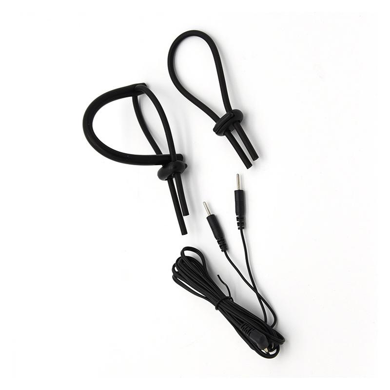 Electric Shock Sex Toys Penis Ring Masturbator,Electro Stimulation Bdsm Glans Trainer Cock Cage,Estim Urethral Catheter Sounds