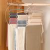 Jean Hangers Pant Organizer Space-Saving Trouser Rack for Jacket Skirt Sweater Jeans
