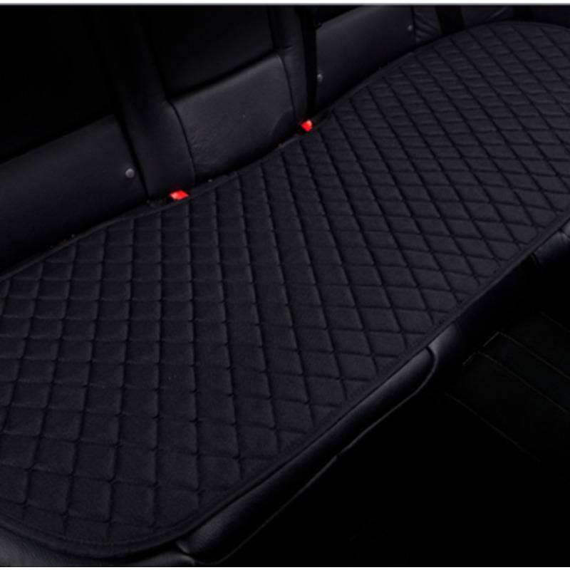 Linen Car Seat Cover Quality Flax Breathable Car Seat Cushion Anti Sratch Chair Protector Pad Universal for Sedan Suv