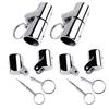 Boat Deck Hinge Mount Boat Railing Pipe Connector Stainless Steel Boat Hardware